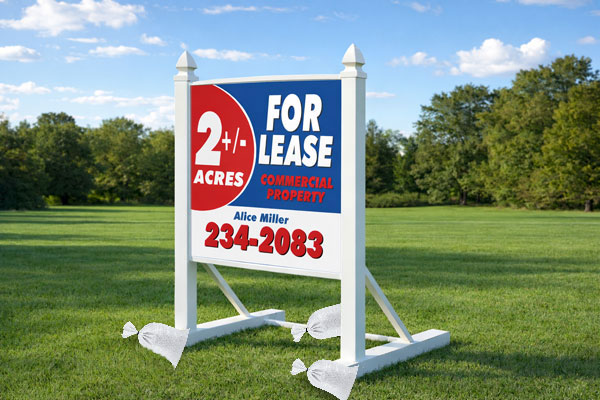 4x4 self-standing post kit for concrete surfaces