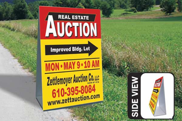 Preview of an A-Frame Sign