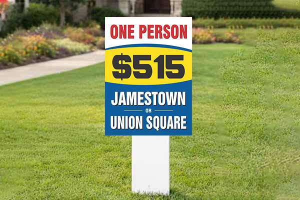 32x24 signs for apartment leasing and property marketing
