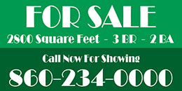 for sale banner