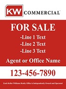 48"x36" KW Commercial Signs
